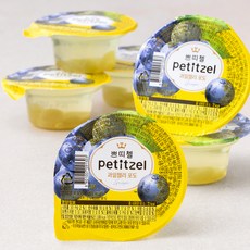 쁘띠첼 과일젤리 포도, 90g, 6개입, 1개