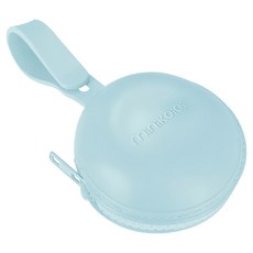 MiNiKOiOi 矽膠奶嘴收納盒, 礦岩藍, 1個