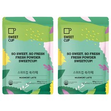 SWEET CUP 艾草拿鐵粉, 500g, 1入, 2個