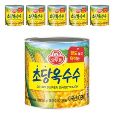 오뚜기 초당옥수수 통조림, 340g, 6개