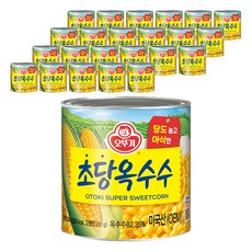 오뚜기 수퍼 스위트콘 초당옥수수, 340g, 24개