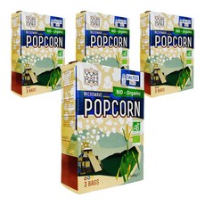 可微波爐鹽味爆米花, 270g, 4個