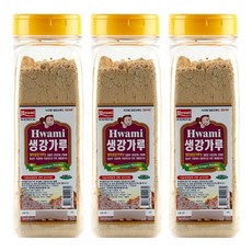 화미제당 생강가루, 400g, 3개
