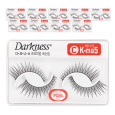 Darkness 頂級假睫毛, ck-ma5號, 10個