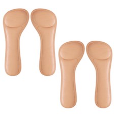 Sseulisseon 柔軟女性用黏貼式緩震鞋墊 米色, 2套