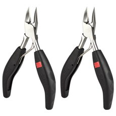 ZioBiz 趾甲專用鉗, 2個, 黑色