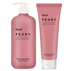 달리프 피오니 리치 볼륨 탈모 완화 퍼퓸 샴푸 500ml + 헤어트리트먼트 250ml 세트, 1세트