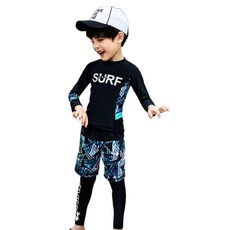 Meirian 童款SURF衝浪衣褲 3件組
