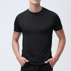 Tech 남성용 냉감 통기성 반팔 티셔츠
