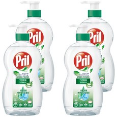 프릴 시크릿 오브 그린파워 알로에베라향 주방세제, 700ml, 4개