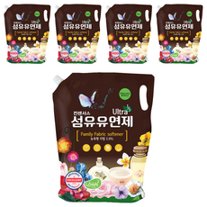 컨센서스 섬유유연제 농축형 리필 베이비로션, 2.05L, 5개