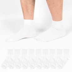 si ner socks 男士腳背鬆緊帶隱形踝襪 10雙組