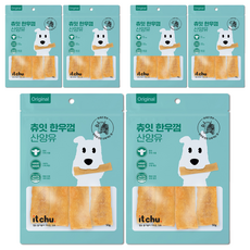 잇츄 강아지 츄잇 덴탈껌, 산양유, 50g, 6개