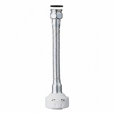 手易坊二段式洗髮起泡器 4分接頭 19.5 x 4.9cm 360度旋轉, 1個