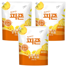 碧珍 高級衣物香氛柔軟精補充包 Yellow Mimosa, 2.1L, 3包