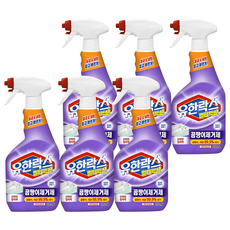 유한락스 멀티액션 곰팡이 제거제, 510ml, 6개