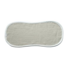 6折捲式棉紗圍兜, 燕麥色