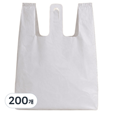 SD 手提外送袋 白色, 10L, 200個