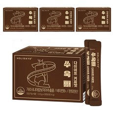 홀리데이즈 쑤욱빼 다이어트 커피맛 28포, 92.4g, 4개