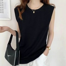 엘쏘 여성용 루즈핏 오버핏 팔뚝 커버 나시 3p