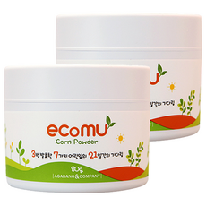 Ecomu玉米粉, 80g, 2個