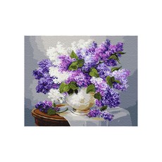 Playerbout DIY 傑作繪畫套裝 40 x 50 厘米, 薰衣草花瓶