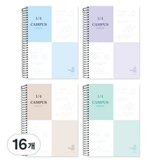 미소로 3000 캠퍼스 수학 연습장 2511, 랜덤발송, 16개