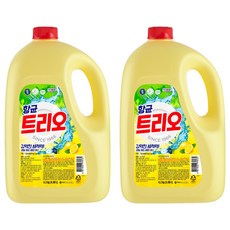 Trio 洗碗精, 檸檬香, 4.2kg, 2入