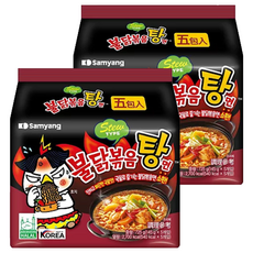 Samyang Foods 三養 Buldak 火辣雞肉風味湯麵，濃郁辛辣 Q彈有勁, 10包
