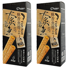 大田海洋 大炙若魚 酥香魚卷 芝麻口味, 52g, 2盒