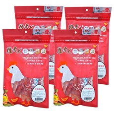 雞老大 耐咬雞柳條 100%新鮮雞肉 低脂肪 犬專用, 90g, 4包