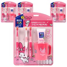 페리오 키즈 마이멜로디 5세 이하 양치세트, 4세트