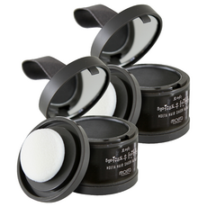 moeta 髮際線修飾氣墊粉餅 4g, 黑色的, 2個