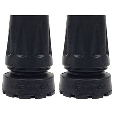 韓國製 拐杖 橡膠腳墊, 2個, 黑色