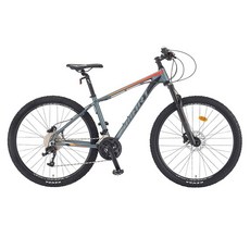 스마트 테트라5XX MTB 알루미늄 디스크 브레이크 14.5kg 신장 165~185cm, 무광 다크실버, 170cm, 1개