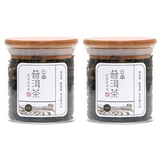 운남보이차 숙차 유리병 S, 40g, 1개입, 2개