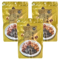 冠億食品 花生糖, 200g, 250g, 3包