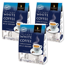 富家仔牌 RICHBOY 南洋風味白咖啡 二合一 咖啡和奶精, 30g, 15包, 3袋