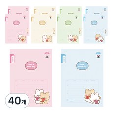 PENPIA 1000 3-6年級國小聯絡簿 裝訂筆記本, 隨機出貨, 40個