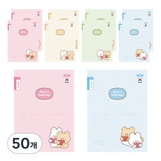 PENPIA 1000 3-6年級國小聯絡簿 裝訂筆記本, 隨機出貨, 50個