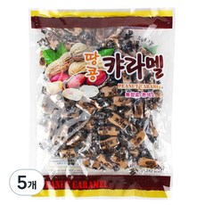 HM 부드럽고 고소한 옛날 땅콩캬라멜, 550g, 5개