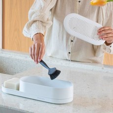 brabantia 水槽用收納架, 1個, 礦物清新白