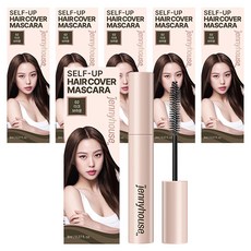 제니하우스코스메틱 셀프업 헤어 새치 커버 마스카라 8ml, 다크 브라운, 6개