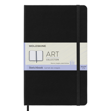 MOLESKINE 藝術素描本 黑色 大尺寸, A5, 1個, 72張