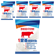 RED COW 紅牛 優質粉飴 醣類熱量補充品 零脂肪零蛋白質 低鈉、低磷、低鉀 100%水解麥芽糊精 純素可食, 1kg, 6包