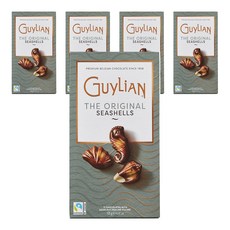 GuyLiAN 吉利蓮 貝殼造型榛果巧克力, 5盒, 125g