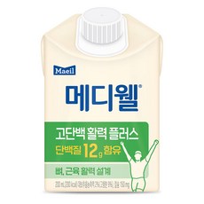 메디웰 고단백 활력 플러스 영양식, 200ml, 1개