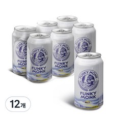 Amazing Brewing Company Funky Monk 麥芽無酒精啤酒, 355ml, 12個