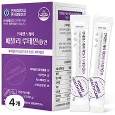 연세생활건강 연세헬스케어 패밀리 루테인 안 30p, 60g, 4개