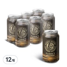 Amazing Brewing Company Funky Monk 黑無酒精啤酒, 355ml, 12個